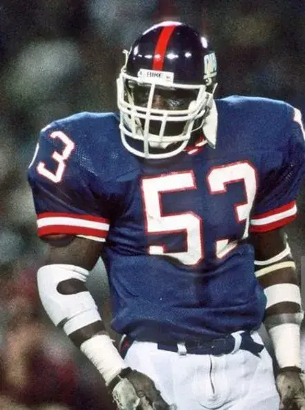 HARRY CARSON New York Giants 1988 Throwback Home NFL Football Jersey 