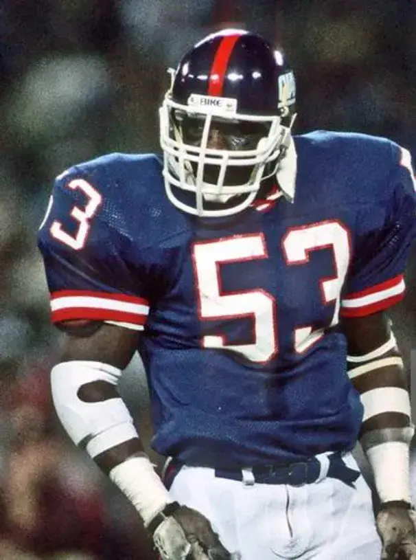 HARRY CARSON New York Giants 1988 Throwback Home NFL Football Jersey 