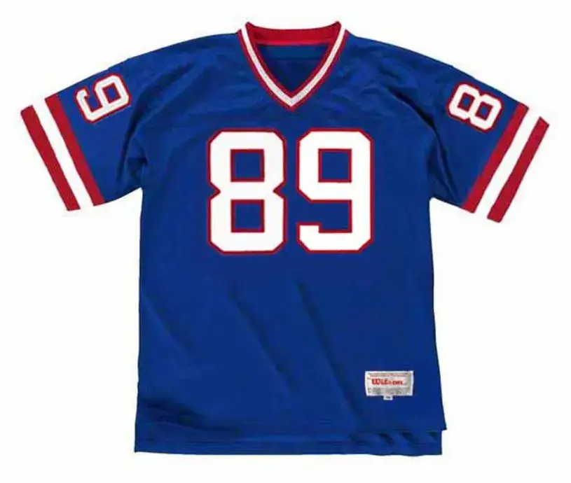 MARK BAVARO New York Giants 1988 Throwback Home NFL Football Jersey