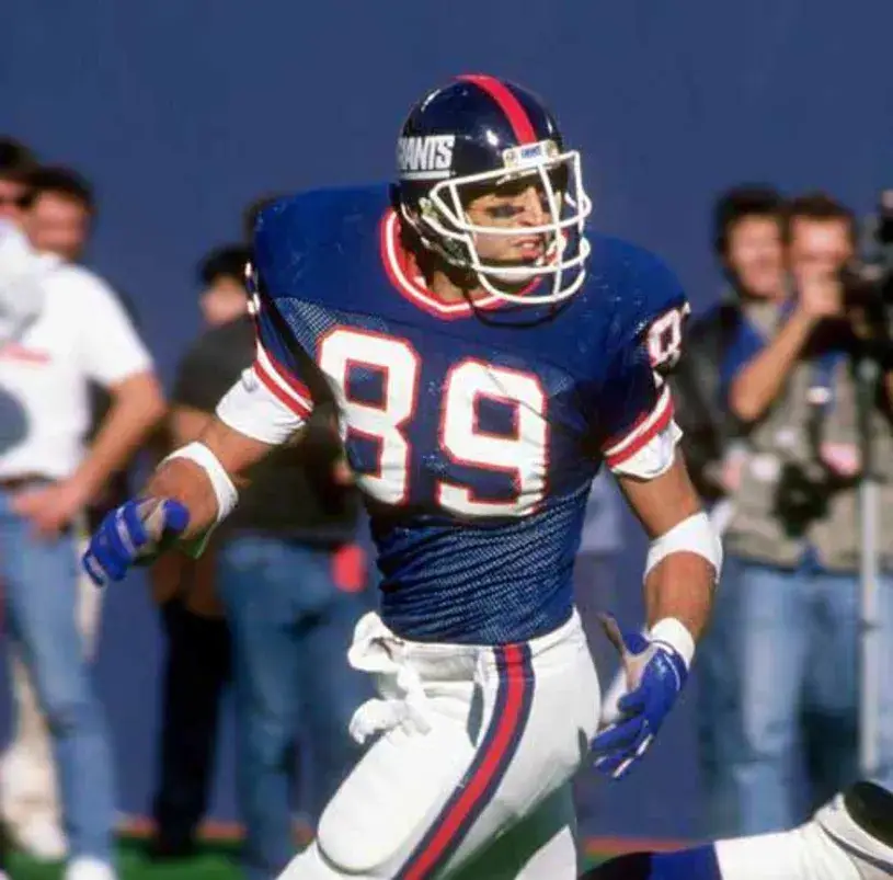 MARK BAVARO New York Giants 1988 Throwback Home NFL Football Jersey 