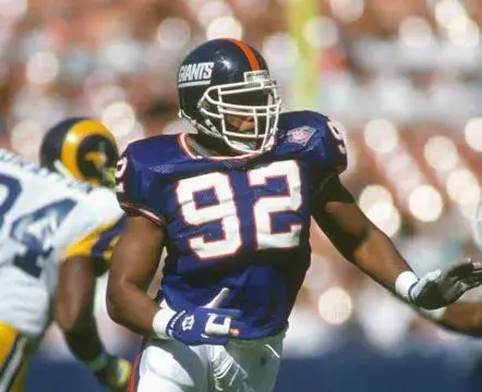 MICHAEL STRAHAN New York Giants 1994 Throwback Home NFL Football Jersey 