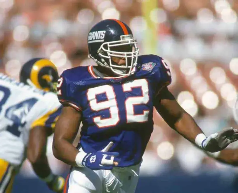 MICHAEL STRAHAN New York Giants 1994 Throwback Home NFL Football Jersey 