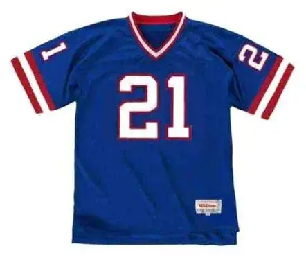 TIKI BARBER New York Giants 1997 Throwback Home NFL Football Jersey