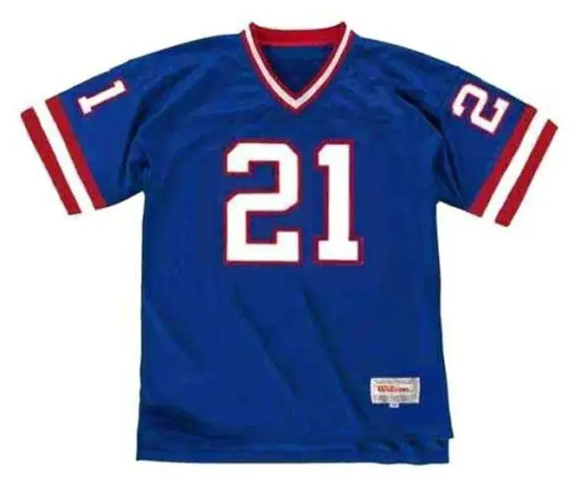 TIKI BARBER New York Giants 1997 Throwback Home NFL Football Jersey
