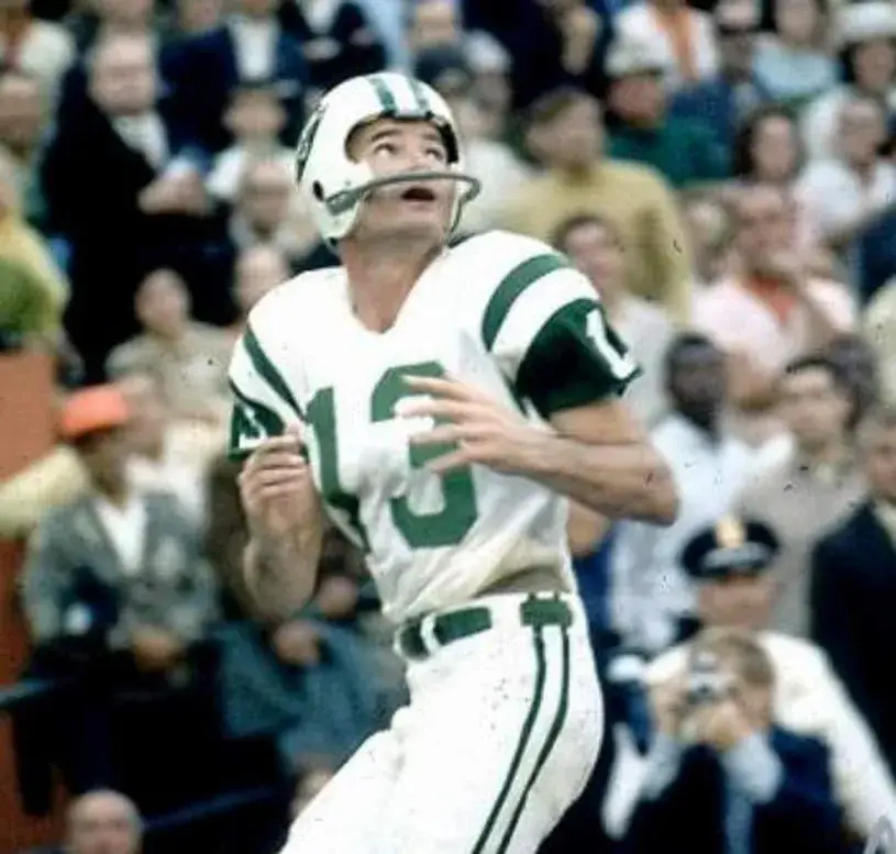 DON MAYNARD New York Jets 1970’s Away Throwback NFL Football Jersey 