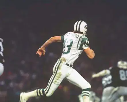 DON MAYNARD New York Jets 1970’s Away Throwback NFL Football Jersey 