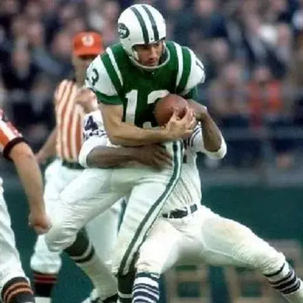 DON MAYNARD New York Jets 1970’s Home Throwback NFL Football Jersey 