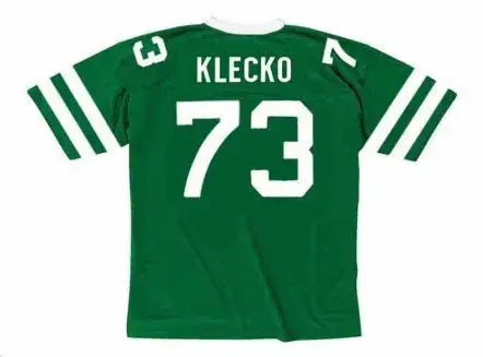 JOE KLECKO New York Jets 1984 Throwback Home NFL Football Jersey 