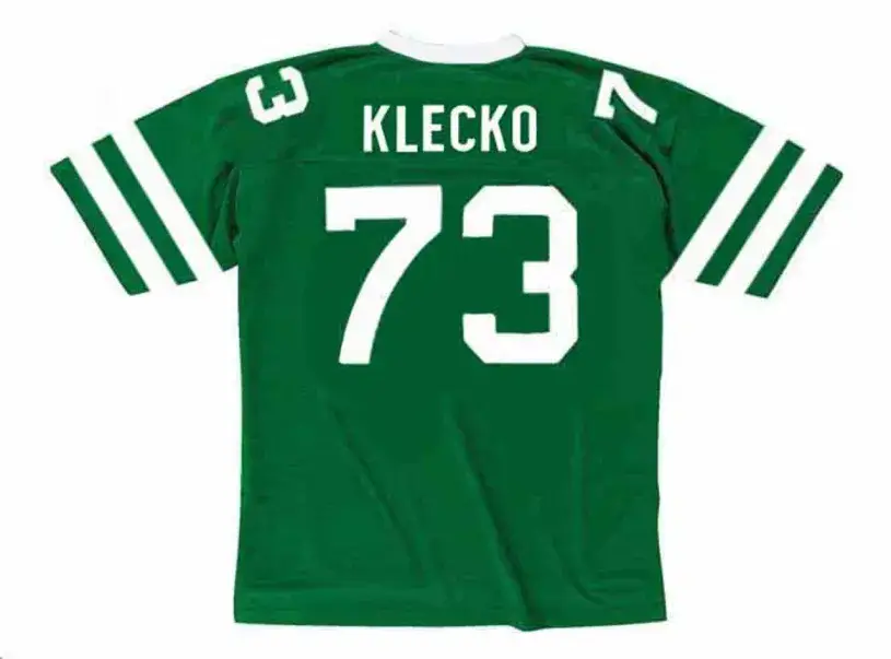 JOE KLECKO New York Jets 1984 Throwback Home NFL Football Jersey 