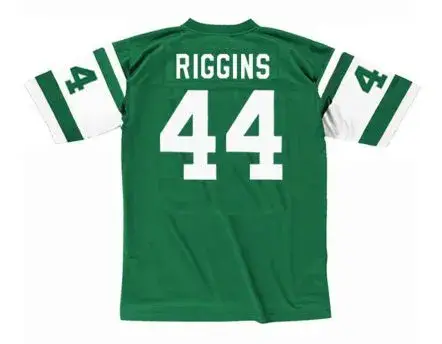 JOHN RIGGINS New York Jets 1975 Throwback NFL Football Jersey 