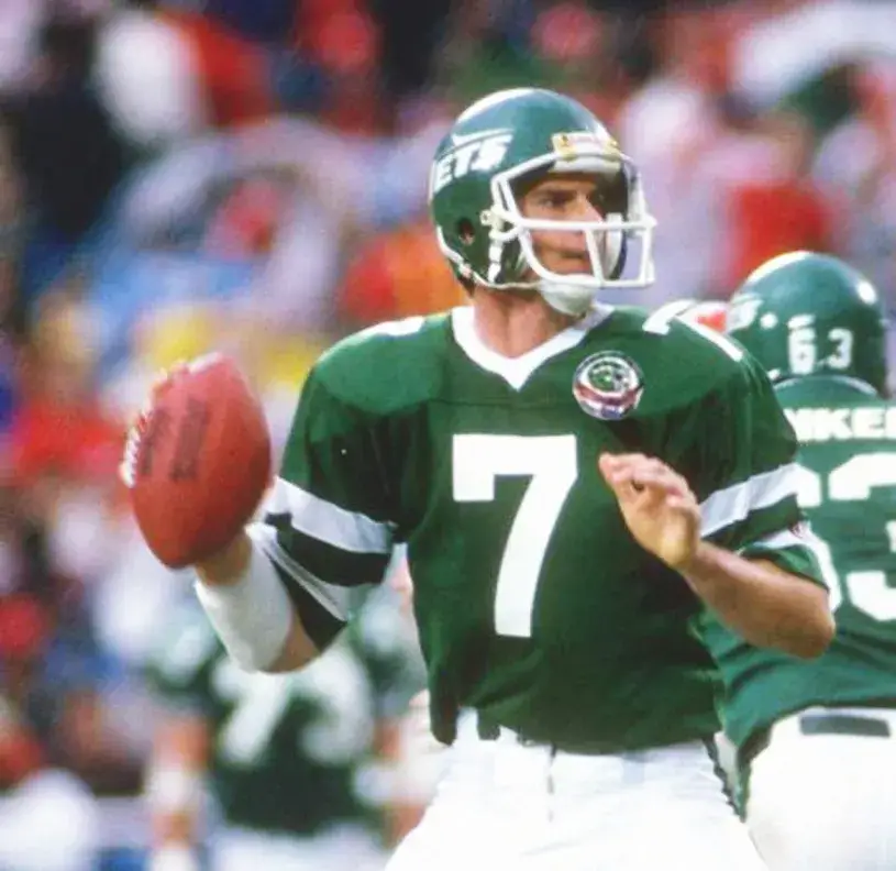 KEN O’BRIEN New York Jets 1984 Throwback Home NFL Football Jersey 