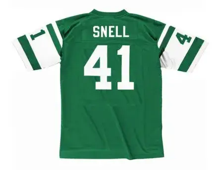 MATT SNELL New York Jets 1970’s Throwback NFL Football Jersey 
