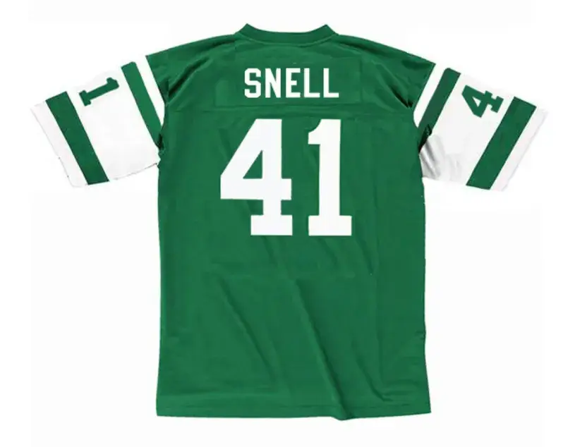 MATT SNELL New York Jets 1970’s Throwback NFL Football Jersey 
