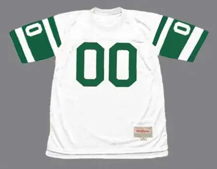 NEW YORK JETS 1970’s Away Throwback NFL Jersey Customized “Any Name & Number(s)”