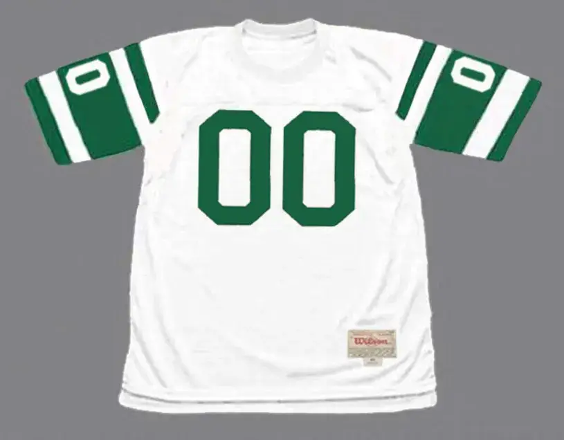 NEW YORK JETS 1970’s Away Throwback NFL Jersey Customized “Any Name & Number(s)”