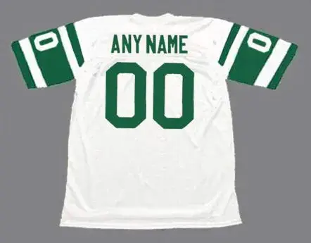 NEW YORK JETS 1970’s Away Throwback NFL Jersey Customized “Any Name & Number(s)” 