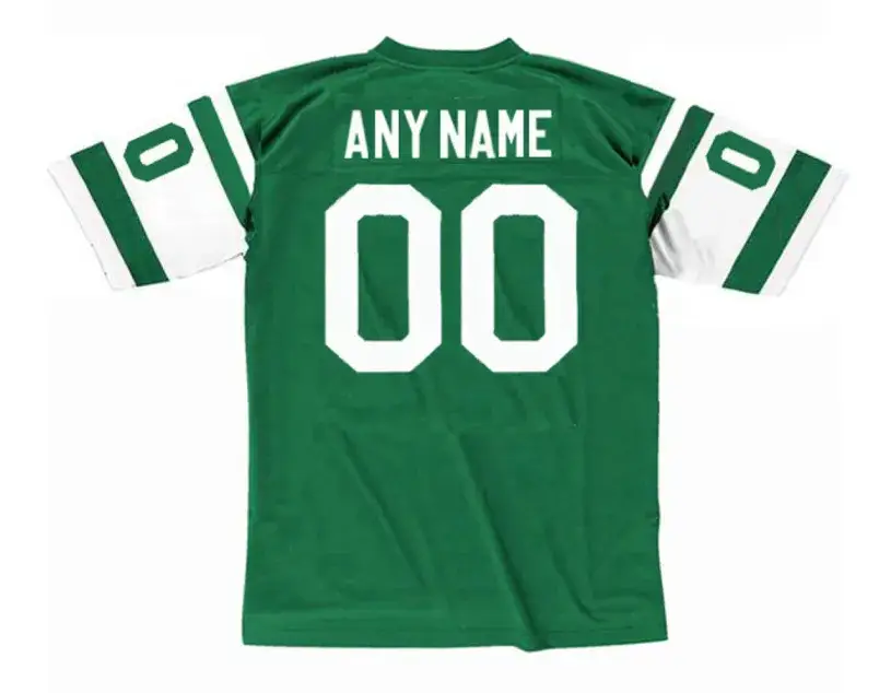 NEW YORK JETS 1970’s Home Throwback NFL Jersey Customized “Any Name & Number(s)” 