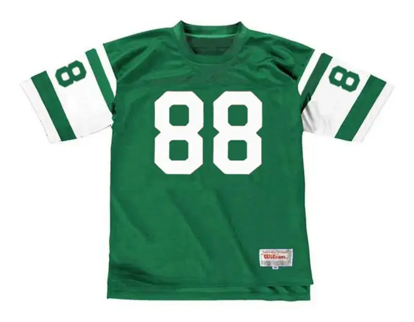 RICH CASTER New York Jets 1970’s Throwback NFL Football Jersey