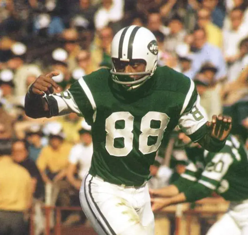 RICH CASTER New York Jets 1970’s Throwback NFL Football Jersey 
