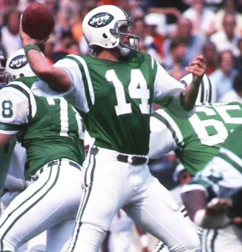 RICHARD TODD New York Jets 1977 Throwback NFL Football Jersey 