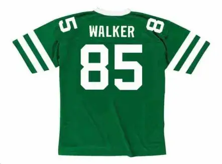 WESLEY WALKER New York Jets 1984 Throwback Home NFL Football Jersey 