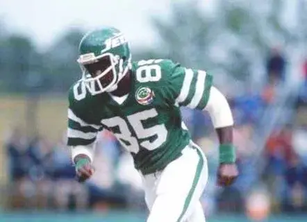 WESLEY WALKER New York Jets 1984 Throwback Home NFL Football Jersey 