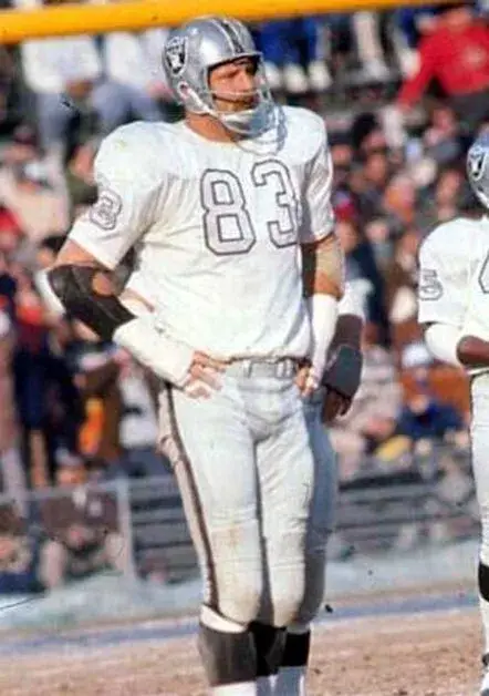 BEN DAVIDSON Oakland Raiders 1970 Away Throwback NFL Football Jersey 