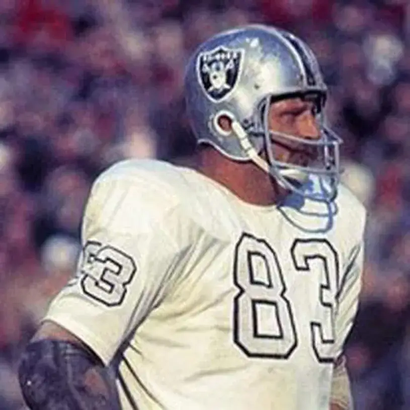 BEN DAVIDSON Oakland Raiders 1970 Away Throwback NFL Football Jersey 