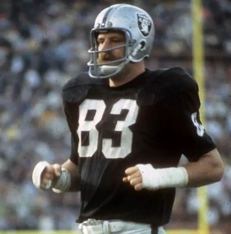 BEN DAVIDSON Oakland Raiders 1970 Throwback Home NFL Football Jersey 