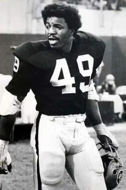 CARL WEATHERS Oakland Raiders 1970’s Throwback Home NFL Football Jersey 
