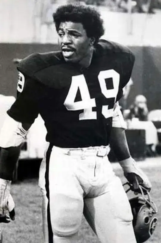 CARL WEATHERS Oakland Raiders 1970’s Throwback Home NFL Football Jersey 