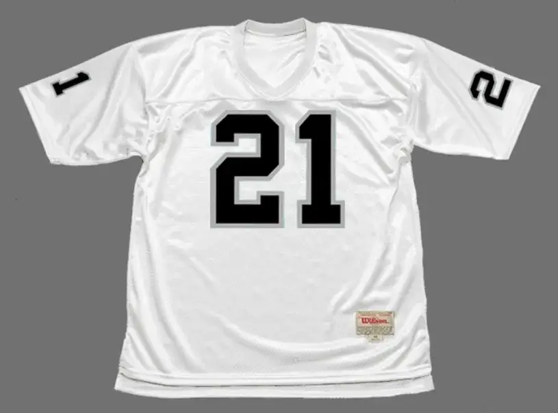 CLIFF BRANCH Oakland Raiders 1976 Away Throwback NFL Football Jersey