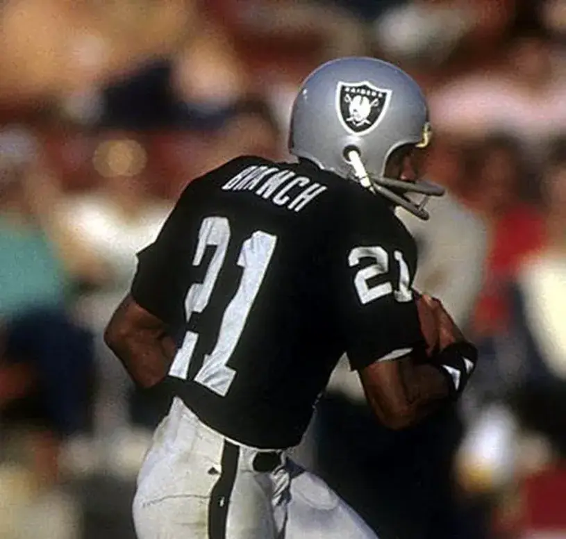 CLIFF BRANCH Oakland Raiders 1976 Home Throwback NFL Football Jersey 