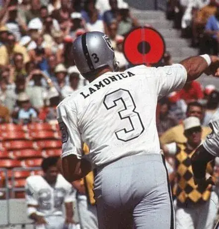 DARYLE LAMONICA Oakland Raiders 1970 Away Throwback NFL Football Jersey 