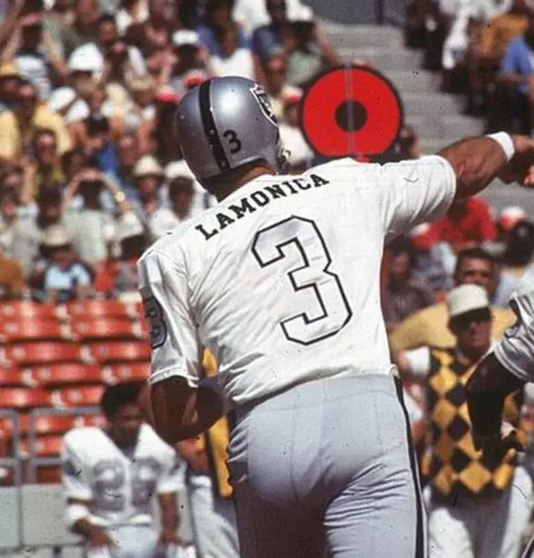 DARYLE LAMONICA Oakland Raiders 1970 Away Throwback NFL Football Jersey 