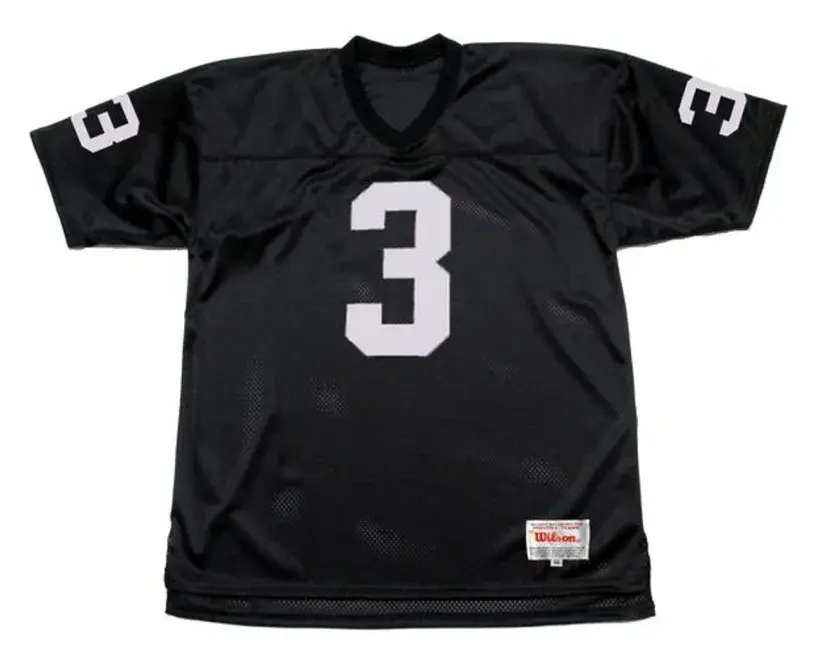 DARYLE LAMONICA Oakland Raiders 1970 Home Throwback NFL Football Jersey