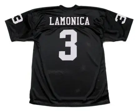 DARYLE LAMONICA Oakland Raiders 1970 Home Throwback NFL Football Jersey 
