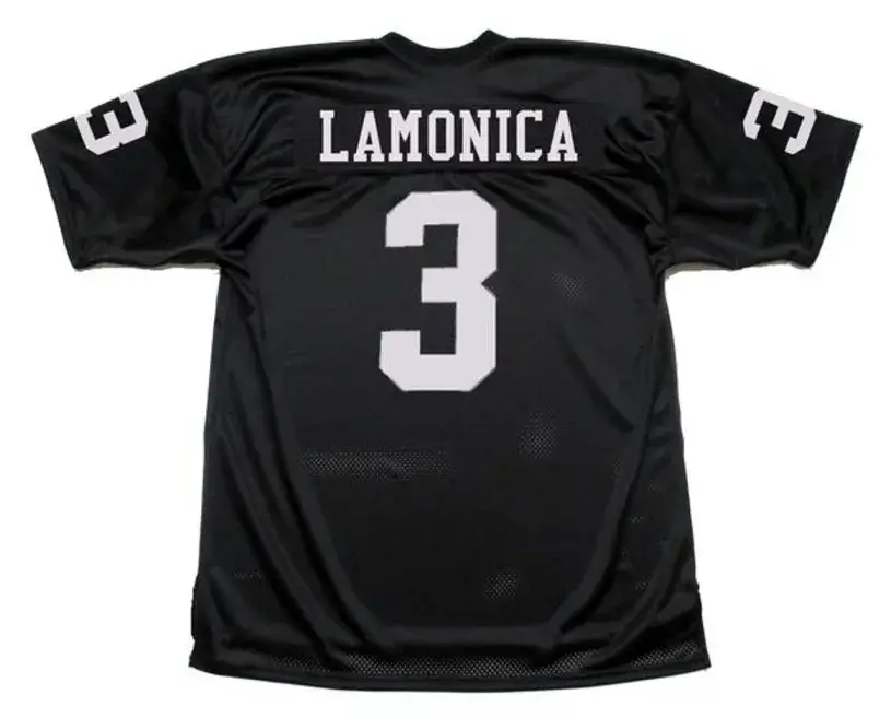 DARYLE LAMONICA Oakland Raiders 1970 Home Throwback NFL Football Jersey 
