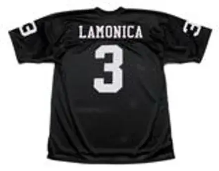DARYLE LAMONICA Oakland Raiders 1970 Home Throwback NFL Football Jersey 