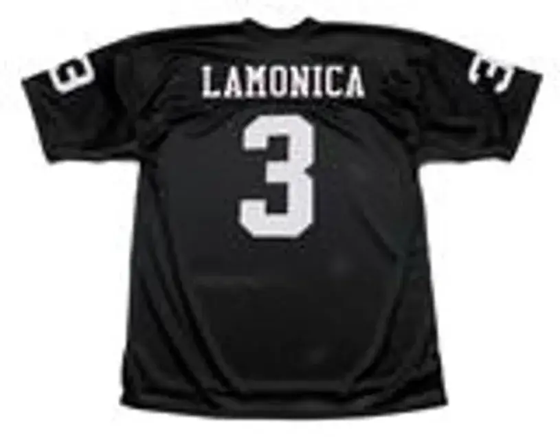 DARYLE LAMONICA Oakland Raiders 1970 Home Throwback NFL Football Jersey 