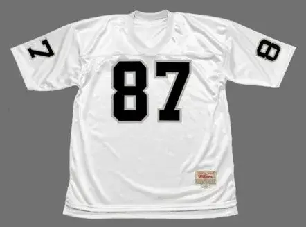 DAVE CASPER Oakland Raiders 1976 Away Throwback NFL Football Jersey