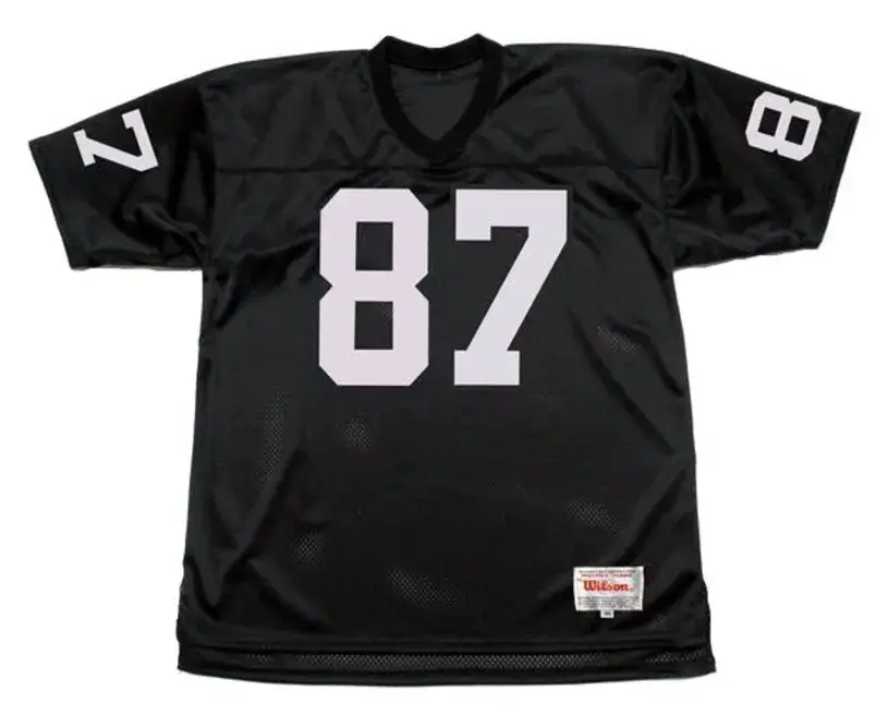 DAVE CASPER Oakland Raiders 1976 Throwback Home NFL Football Jersey