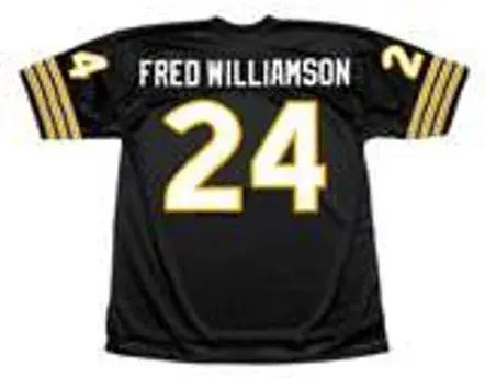 FRED WILLIAMSON Oakland Raiders 1961 Throwback Home Football Jersey 