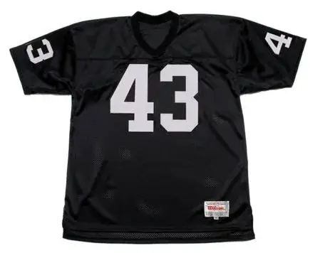 GEORGE ATKINSON Oakland Raiders 1970 Throwback Home NFL Football Jersey