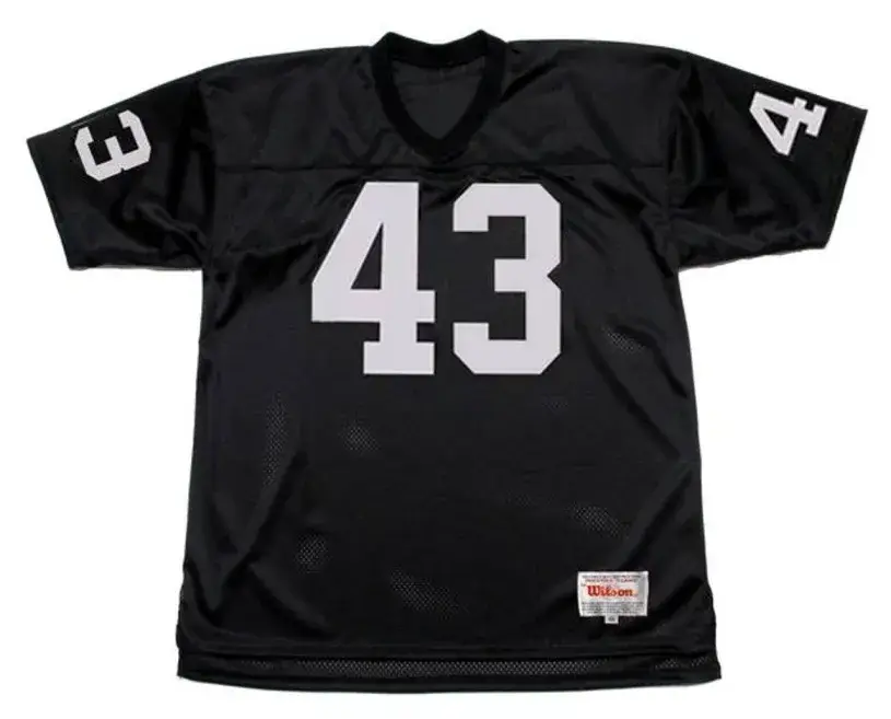 GEORGE ATKINSON Oakland Raiders 1970 Throwback Home NFL Football Jersey