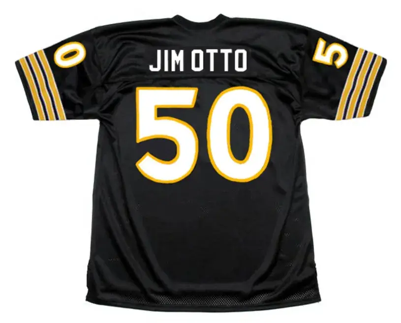 JIM OTTO Oakland Raiders 1960 Throwback Home Football Jersey 
