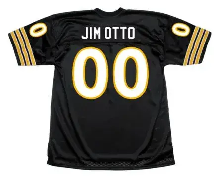 JIM OTTO Oakland Raiders 1961 Throwback Home Football Jersey 