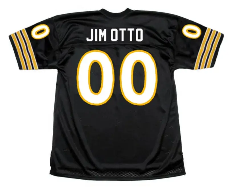 JIM OTTO Oakland Raiders 1961 Throwback Home Football Jersey 
