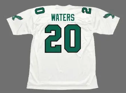 ANDRE WATERS Philadelphia Eagles 1990 Away Throwback NFL Football Jersey 