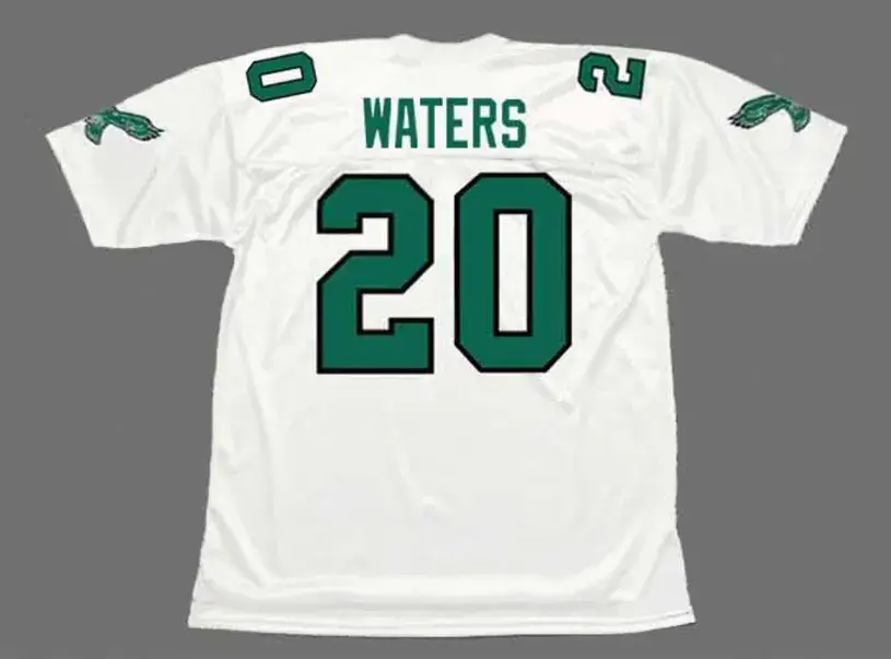 ANDRE WATERS Philadelphia Eagles 1990 Away Throwback NFL Football Jersey 